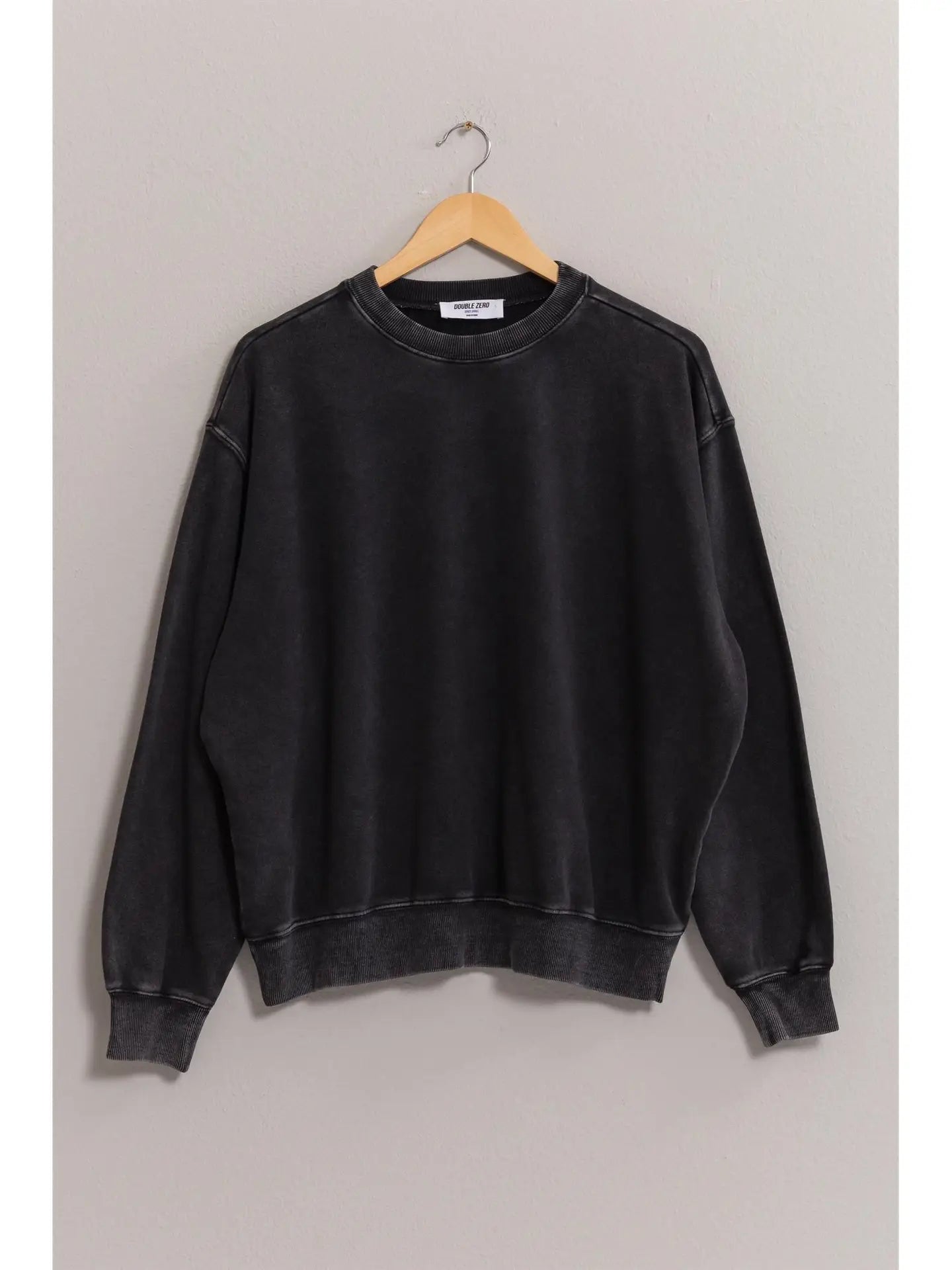 Drop Shoulder Crew Neck Sweatshirt